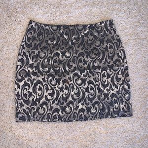 90’s Silver skirt